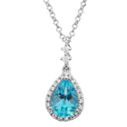 Pear Topaz Halo.