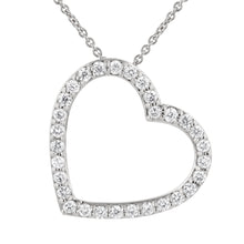 Tilted Heart Pendant.