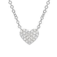 Mini Heart Charm Necklace.