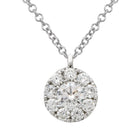 Halo Pendant Necklace.