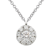 Halo Pendant Necklace.