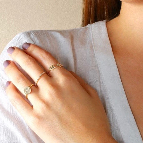 Diamond Stack Ring.
