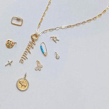 Diamond Mom Heart Charm.