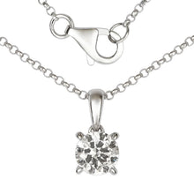 1/2 Carat Diamond Solitaire Pendant.
