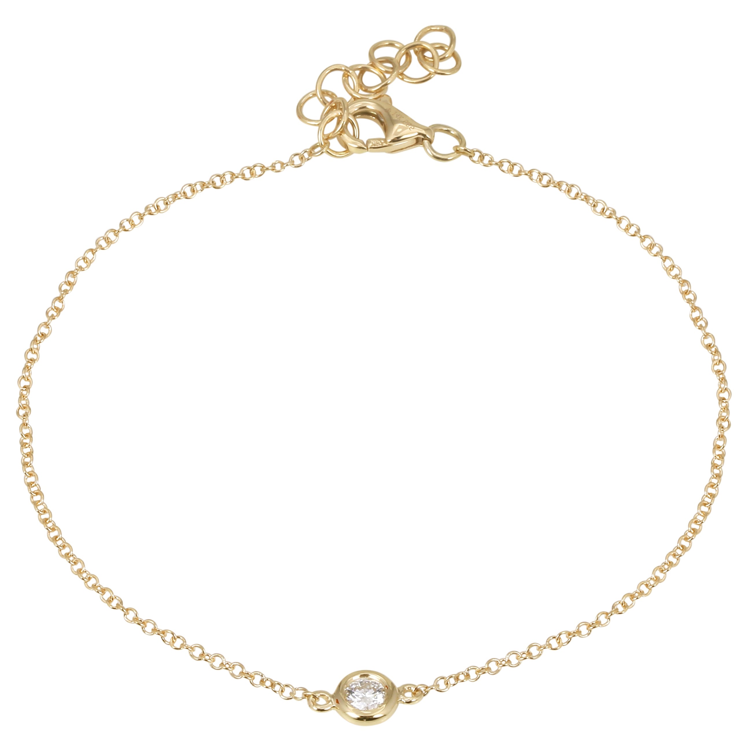 Bezel Charm Bracelet.