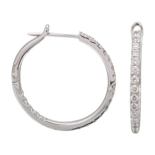 Big Lab Diamond Hoops.
