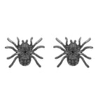 Black Diamond Spider Earrings.