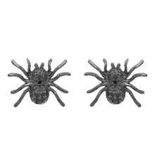 Black Diamond Spider Earrings.