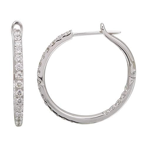 Big Lab Diamond Hoops.