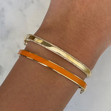 Smooth Diamond Bangle.