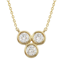 Bezel Cluster Necklace.