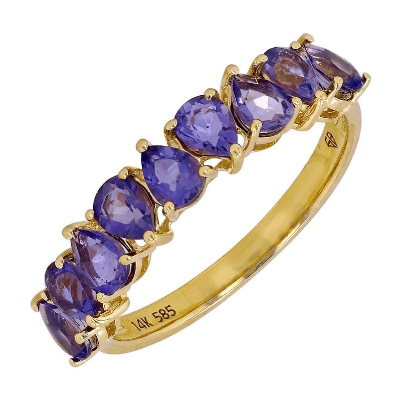 Pear Shape Gemstone Ring.