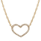 Mini Open Heart Pendant.