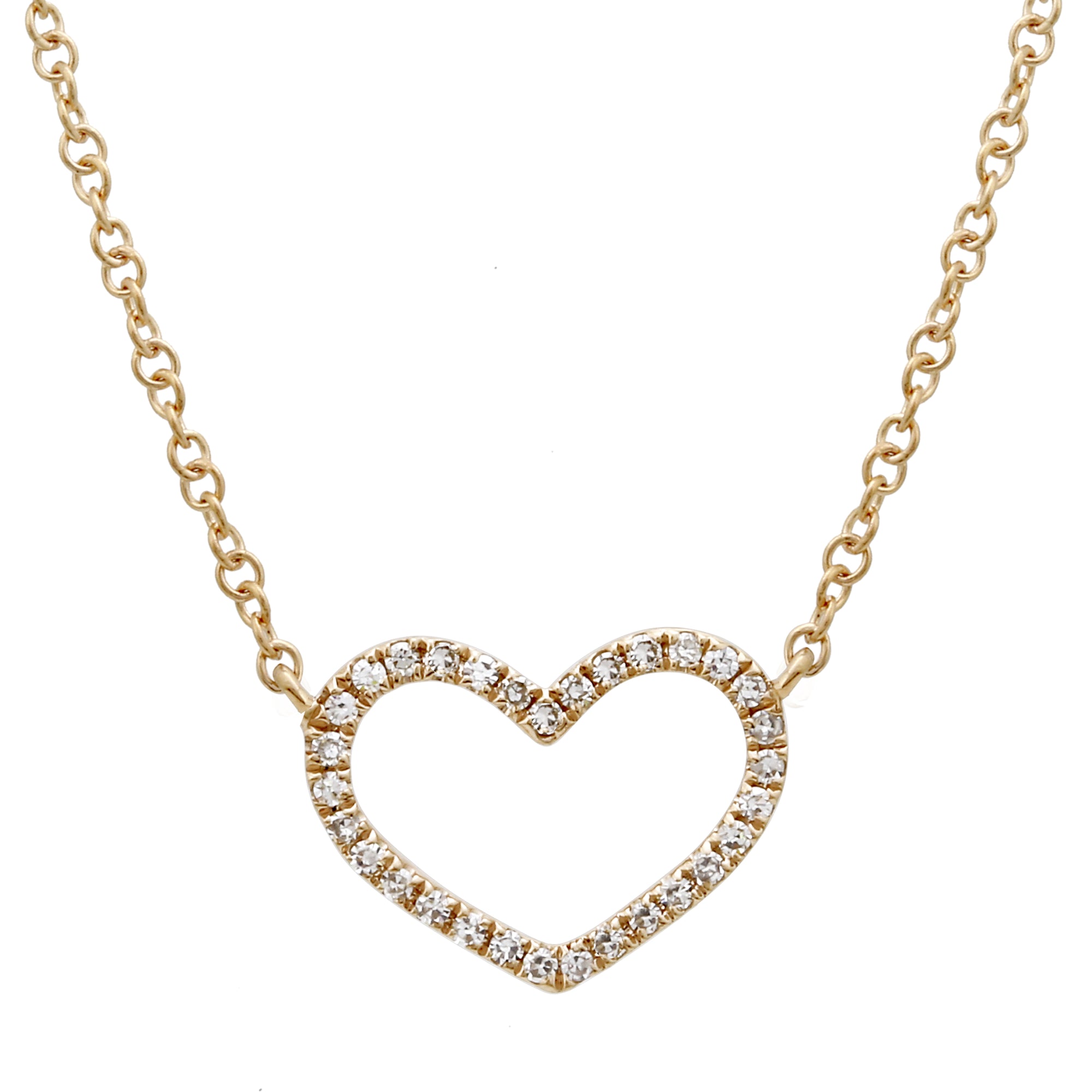 Mini Open Heart Pendant.