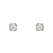 1/4 Carat Diamond Stud Earrings.