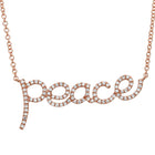 Peace Necklace.