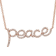 Peace Necklace.