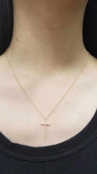 Skinny Cross Pendant.