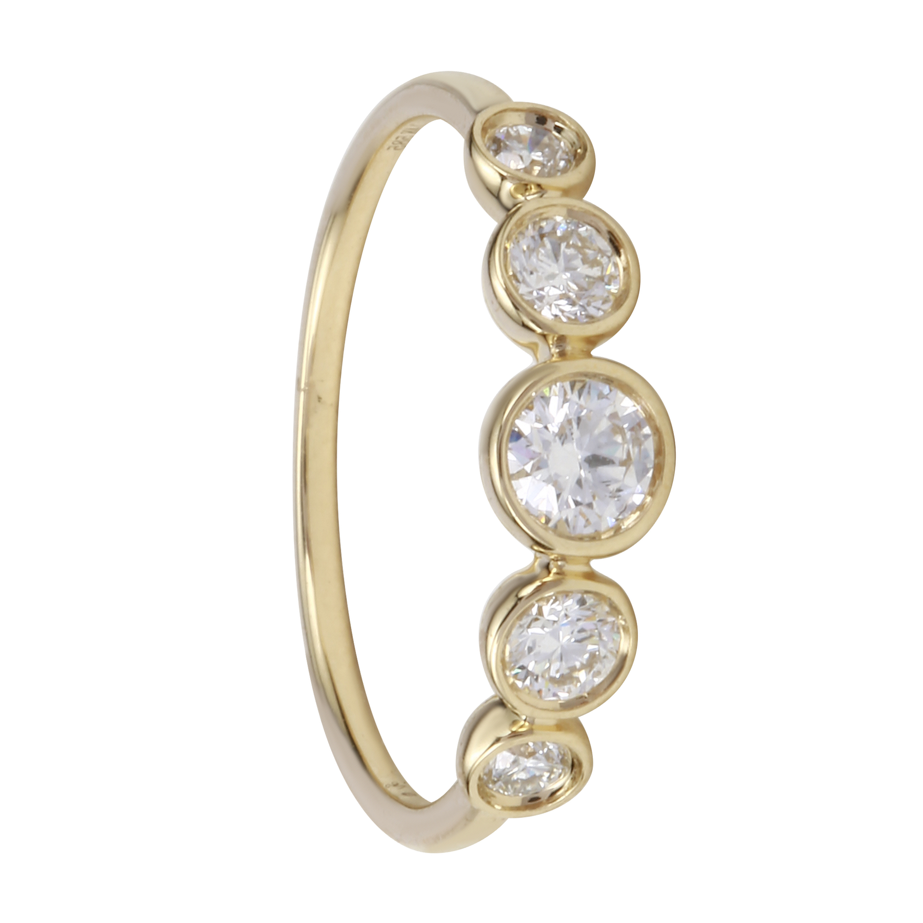 Lab Diamond Bezel Stack.