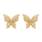 Floating Butterfly Studs.