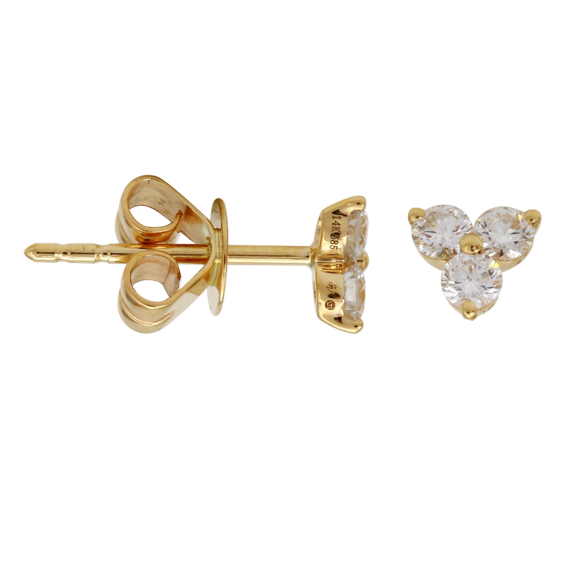 Diamond Splash Earrings.