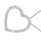 Tilted Heart Pendant.