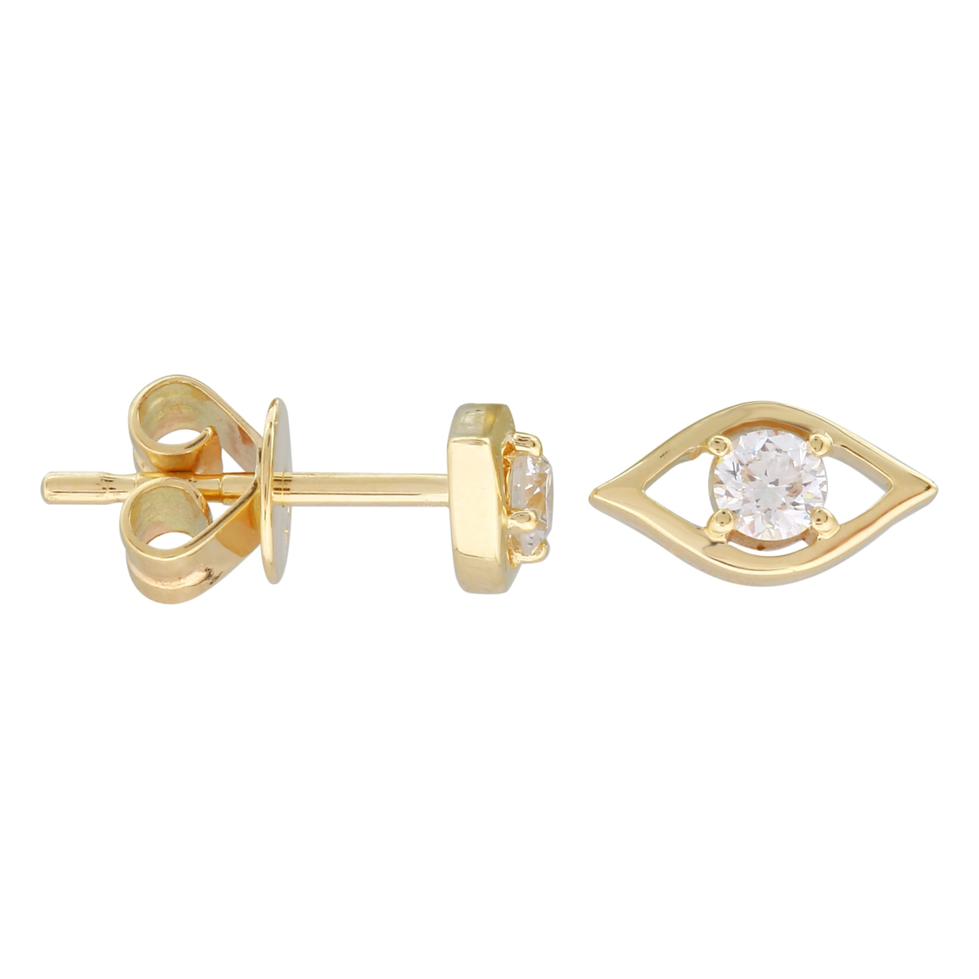 Eye Stud Earrings.