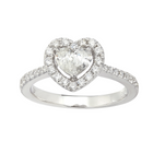 Heart Engagement Ring.