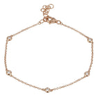 By-Yard Bezel Charm Link Bracelet.