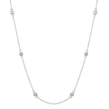 Diamond Bezel By-Yard Necklace.