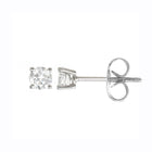Diamond Stud Earrings 3/8 Carat.