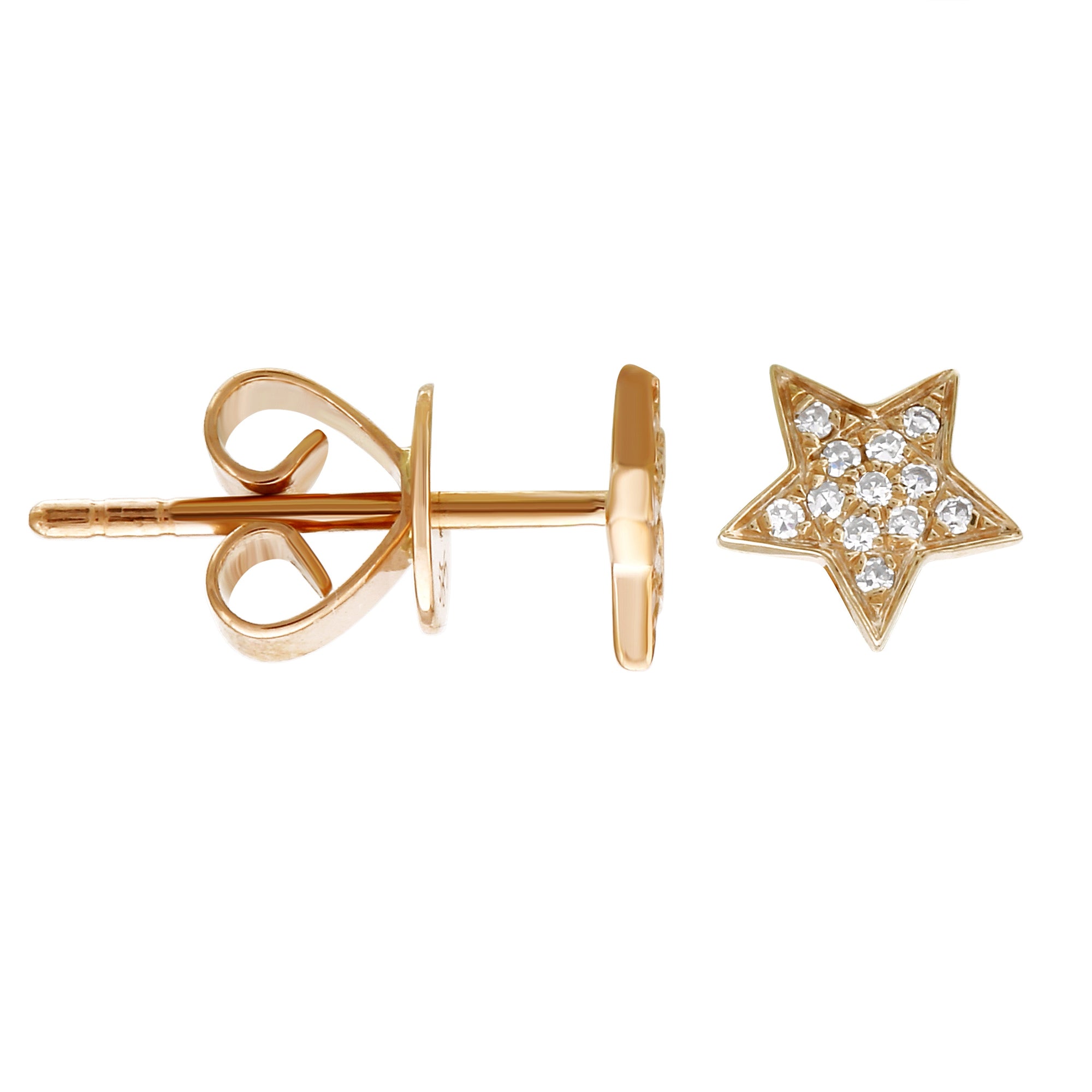 Star Stud Earrings.
