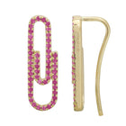 Ruby Paperclip Ear Crawlers.