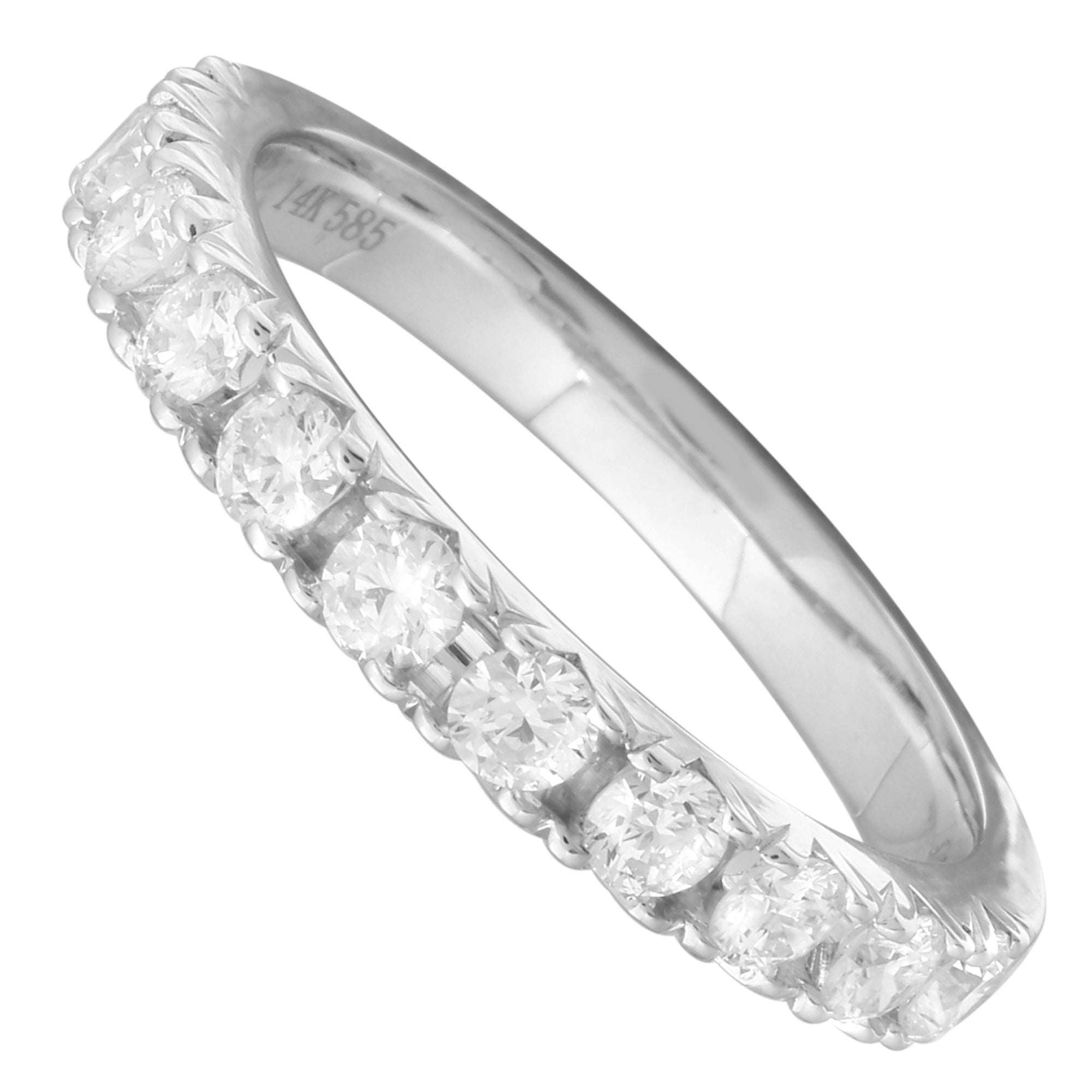 Lab Diamond Eternity Band.