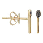 Match Stick Earrings.