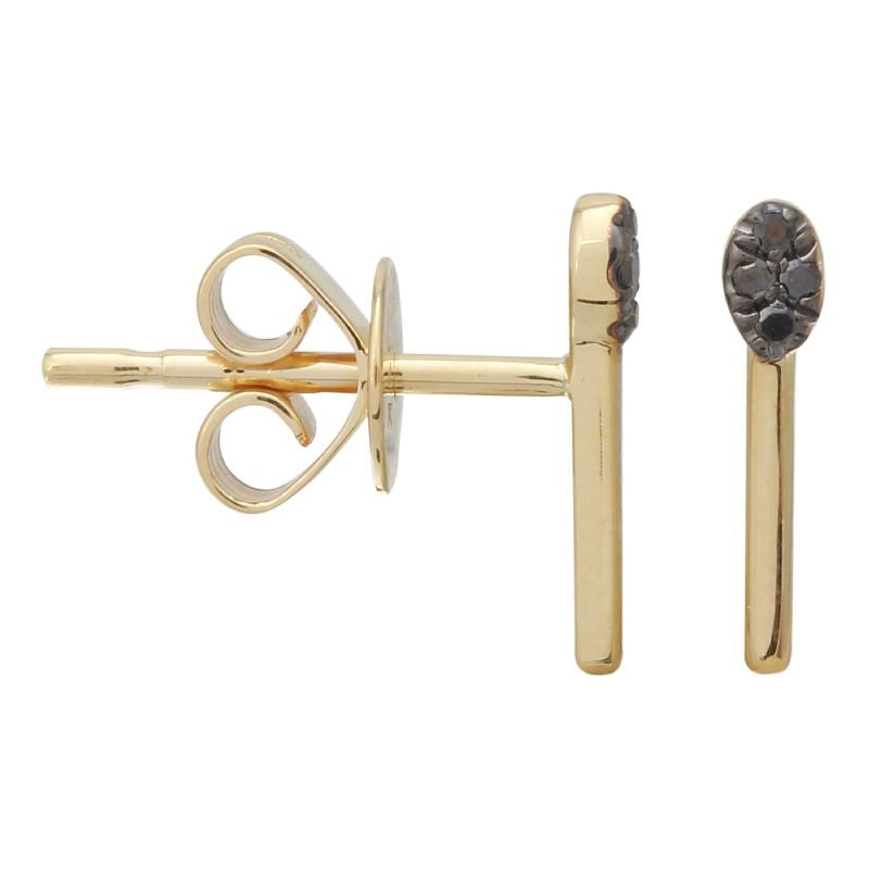 Match Stick Earrings.