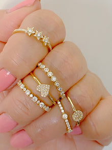Heart Stack Ring.