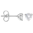 Martini Solitaire Studs 1/2 Carat.