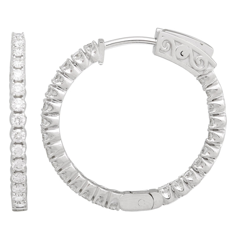 Diamond Hoops.