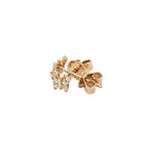 Yellow Diamond Butterfly Studs.