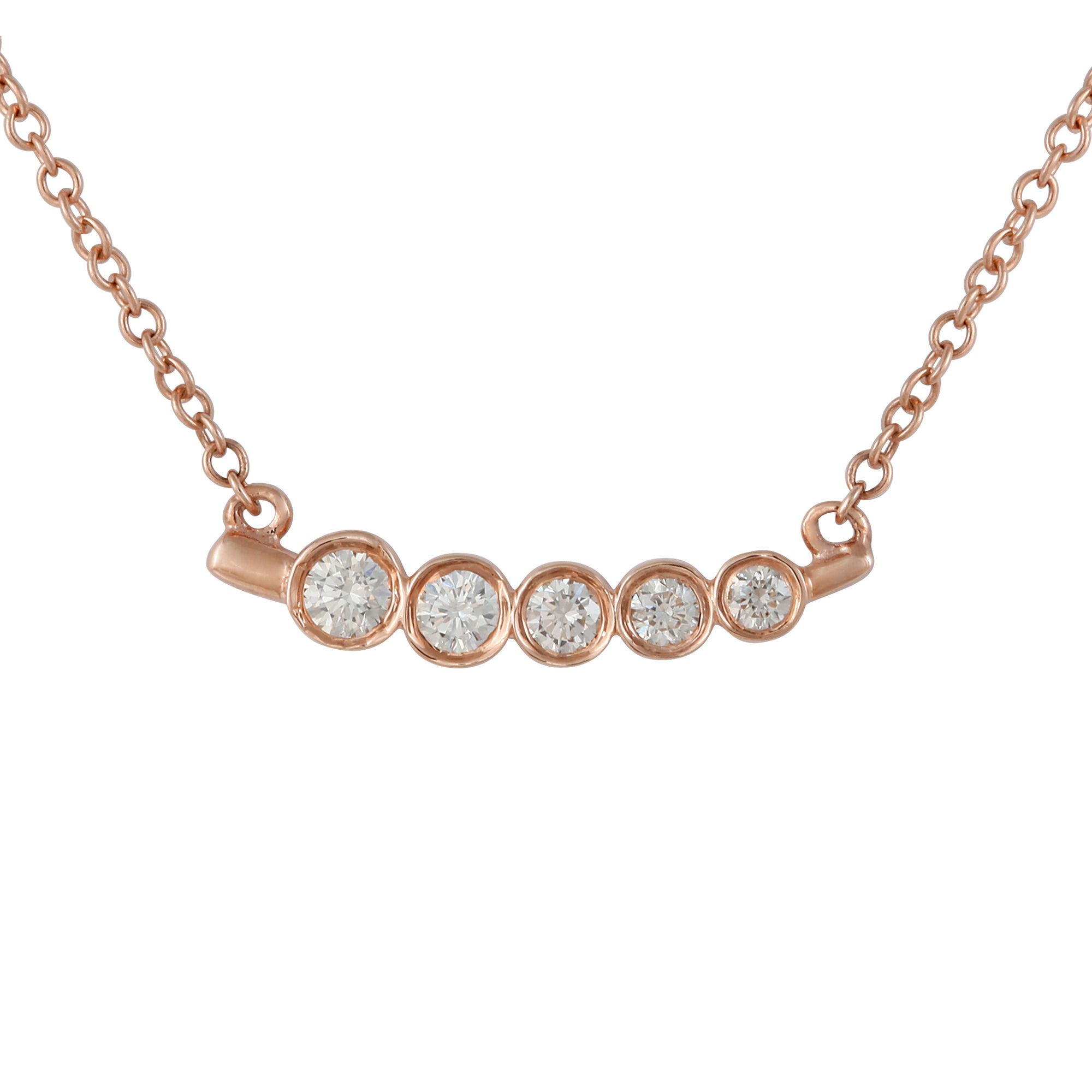 Bezel Slant Pendant.