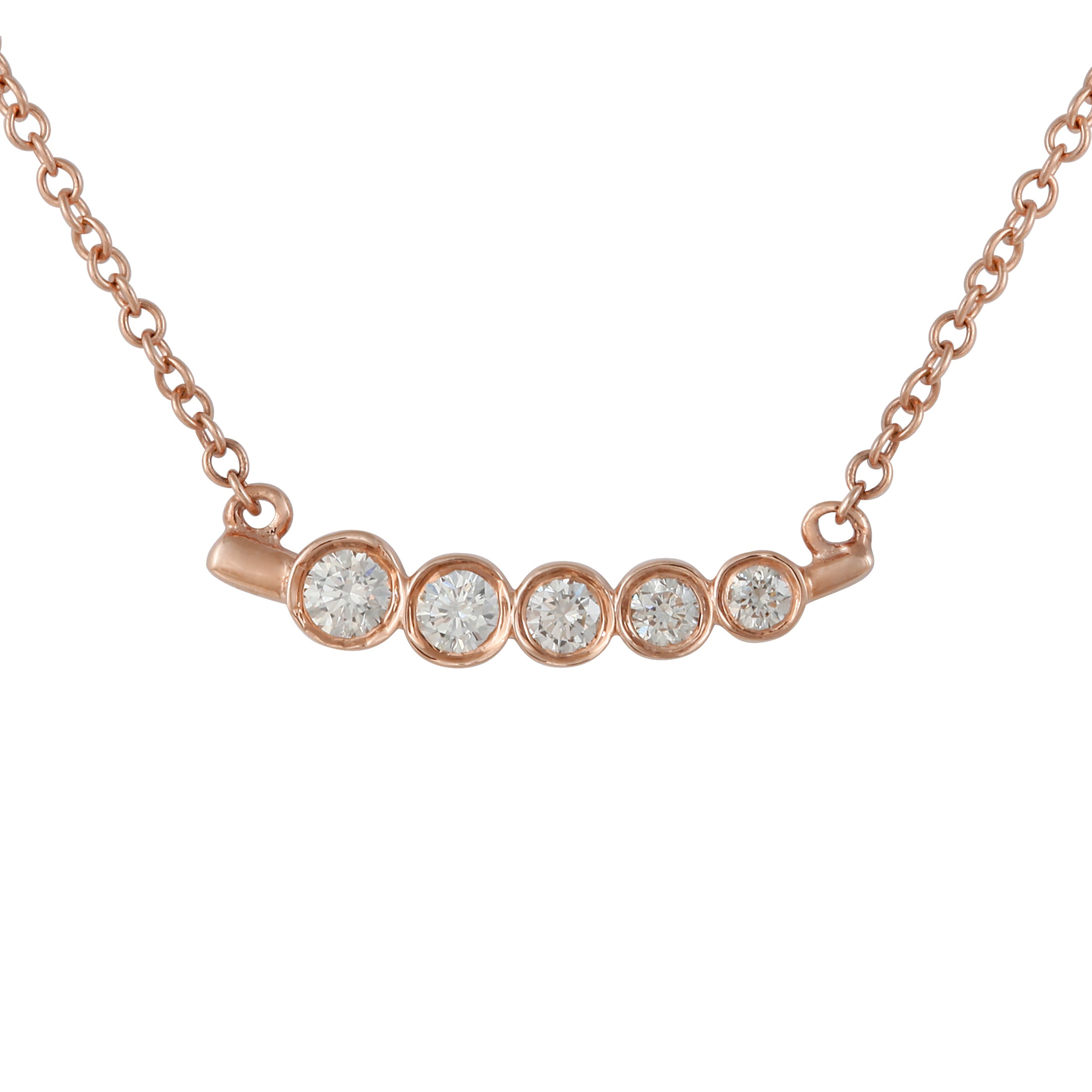 Bezel Slant Pendant.