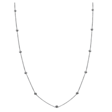 Extra Long Diamond Strand Necklace.