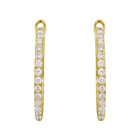 Big Lab Diamond Hoops.