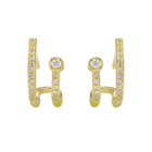 Bezel Lobe Cuff Studs.