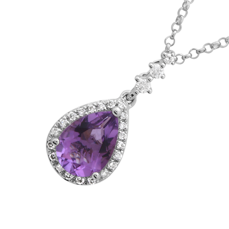 Purple Amethyst Halo.