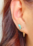 Mop Butterfly Profile Studs.