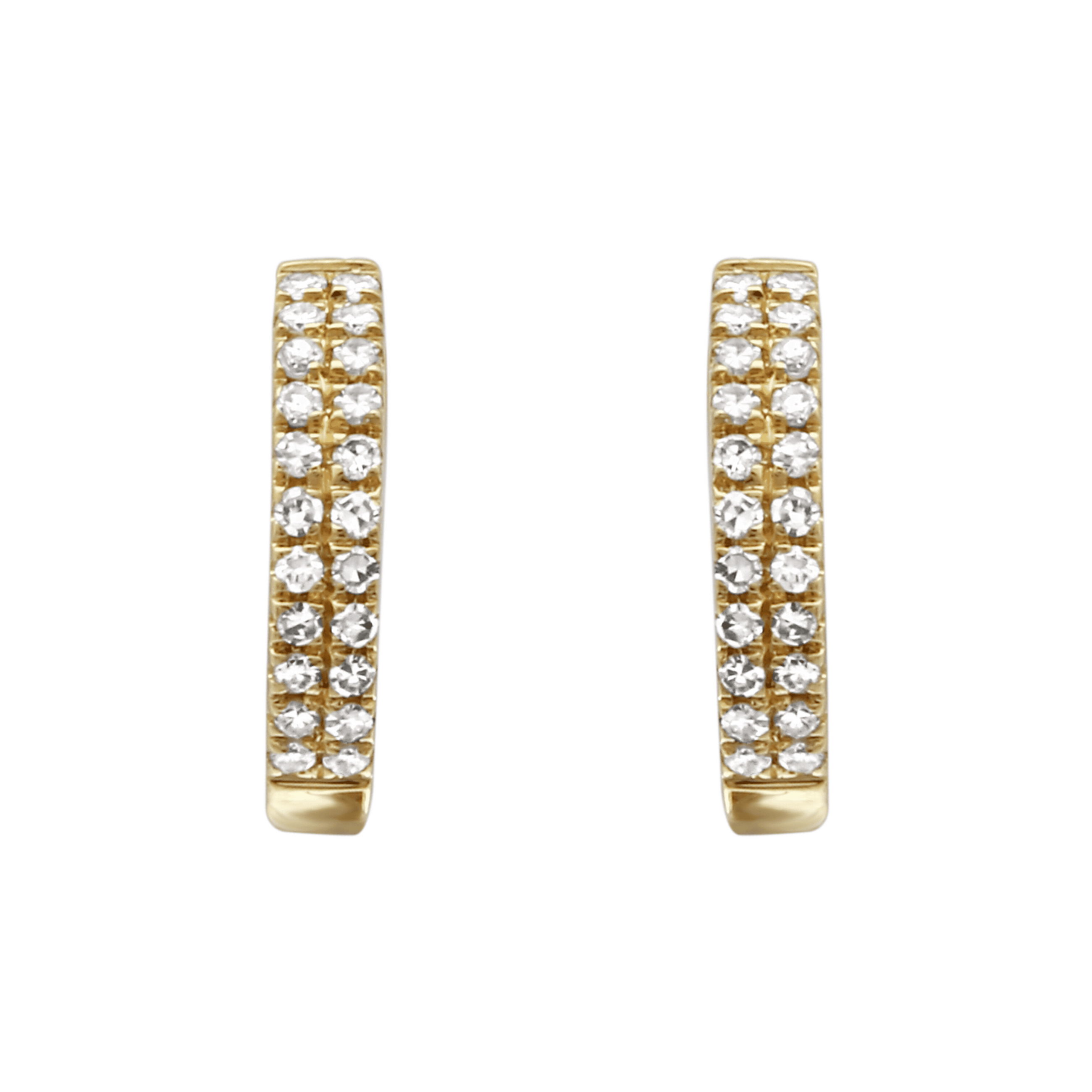Diamond Huggies 6mm.