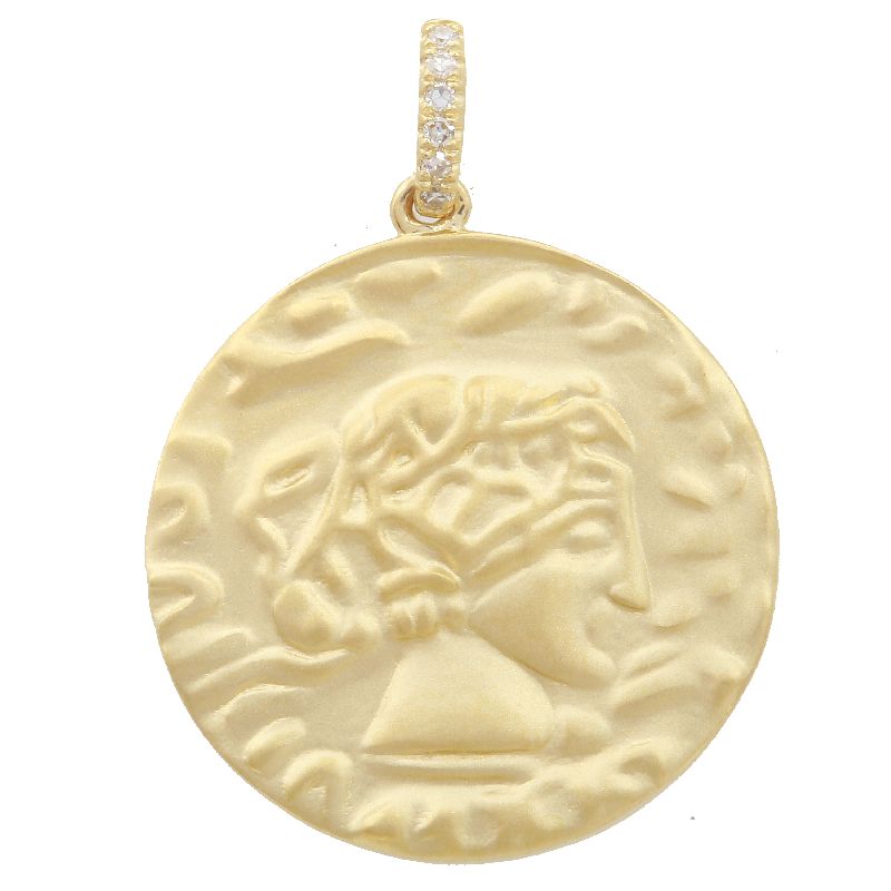 Gold Face Coin.