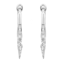 Dangle Spike Hoops.